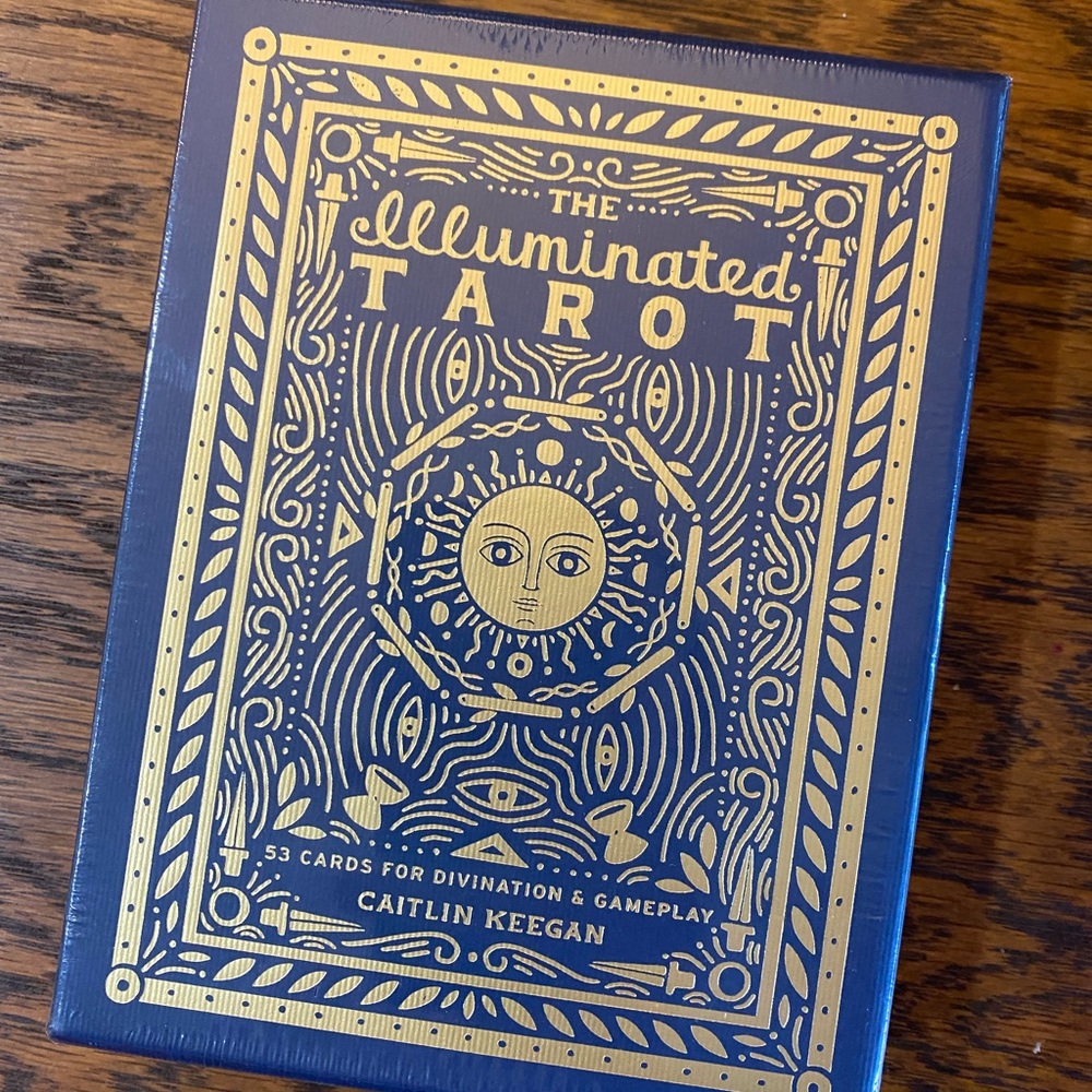 Illuminated Tarot card set by Caitlin Keegan - NEW